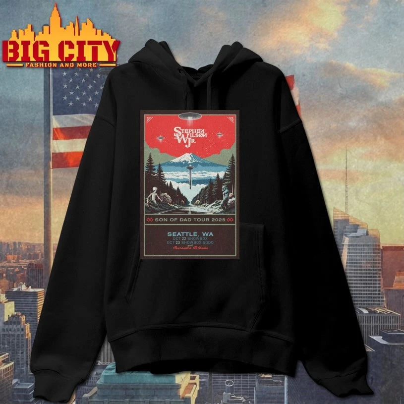 Stephen Wilson Jr. Seattle Washington Concert 2025 Poster shirts