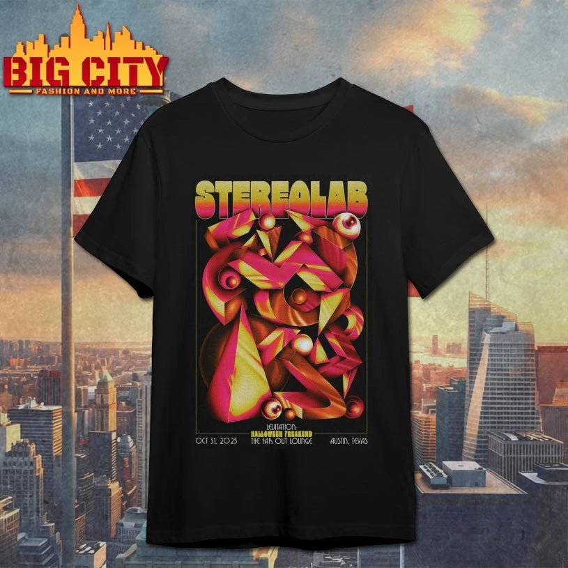 Stereolab Show Halloween Night 2025 Poster shirt