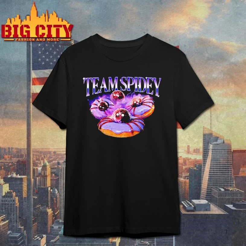 Team Spidey D Fandom Donut Shirt