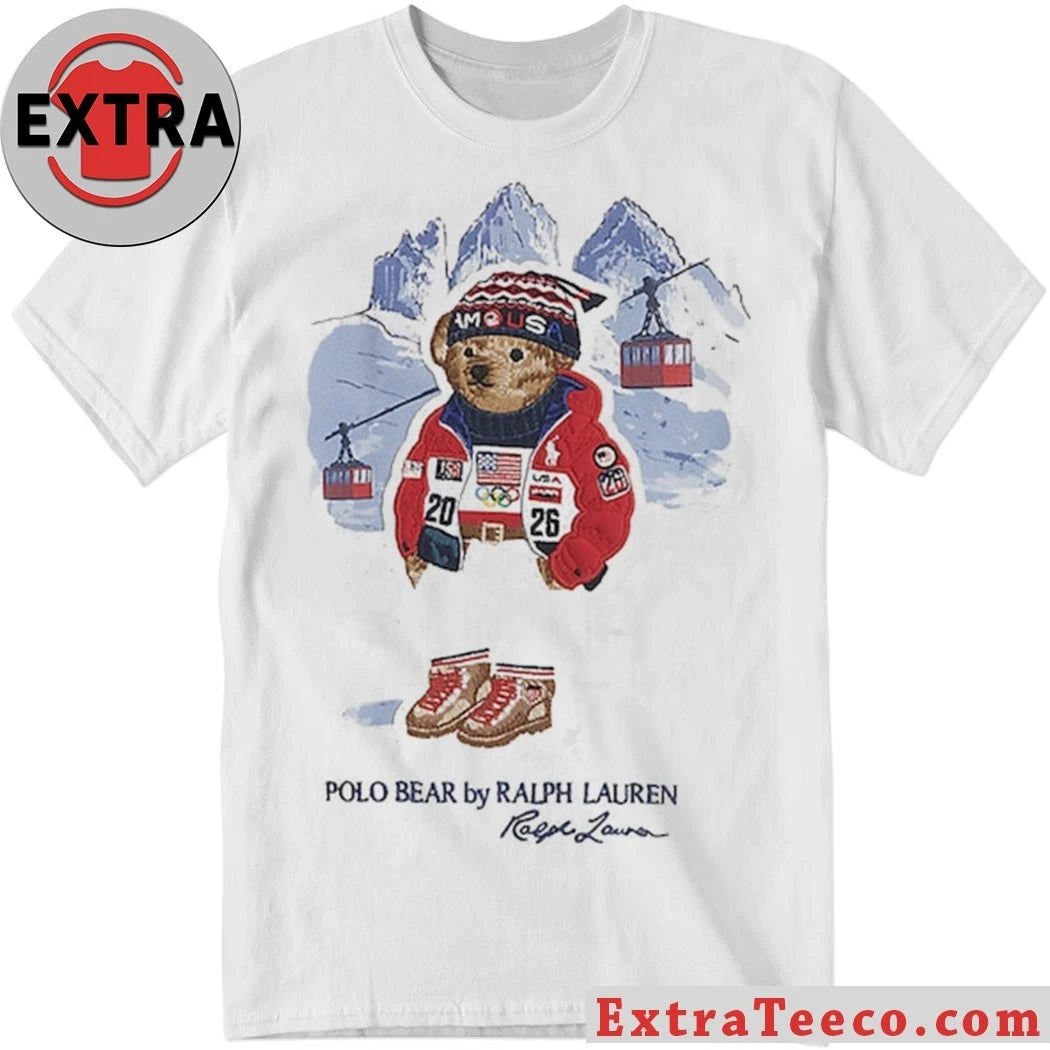 Team USA Polo Ralph Lauren 2026 Winter Olympics T-Shirt
