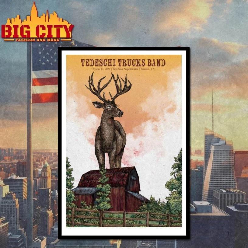 Tedeschi Trucks Band 10.15.2025 FirstBank Amphitheater in Franklin TN Poster Shirt