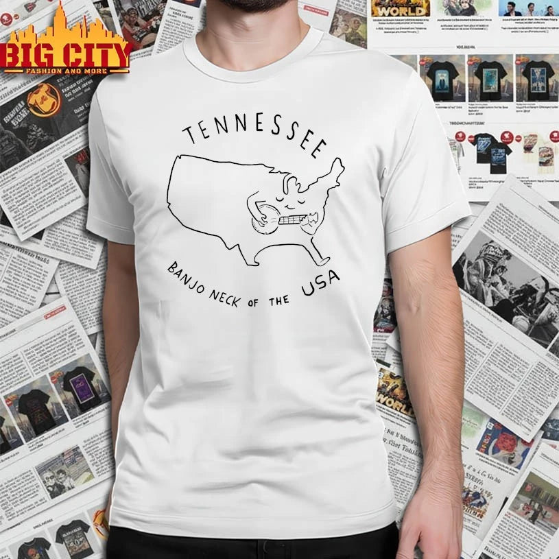 Tennessee Banjo Neck Of The USA shirt