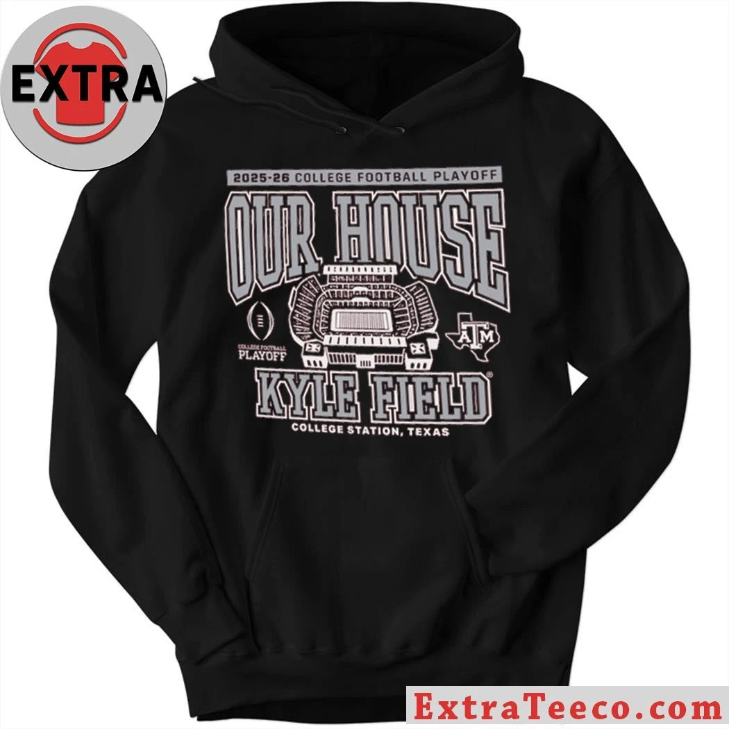 Texas A&amp;M 2025 College Football Playoff Our House Logo T-Shirt