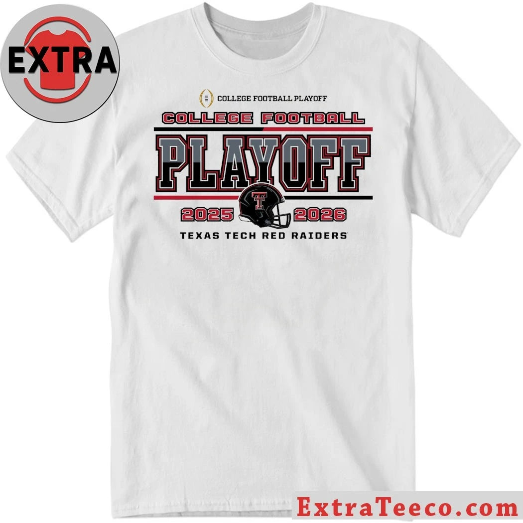 Texas Tech Red Raiders College Football Playoff 2025-2026 Texas Tech Red Raiders participate in the College Football Playoff tournament Shirt