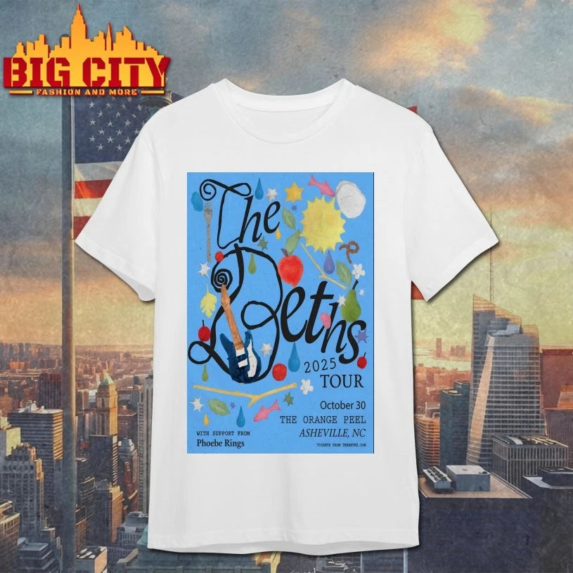 The Beths The Orange Peel Asheville NC October 30 2025 Poster Shirt