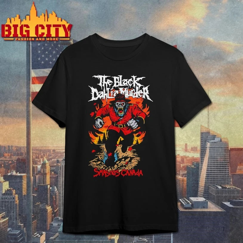 The Black Dahlia Murder Smashes Canada 2025 shirt