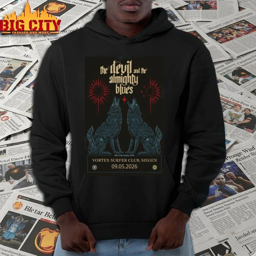 The Devil And The Almighty Blues Tour Of The Seasons 2026 Poster shirt
