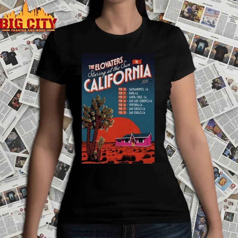 The Elovaters Live Show February 2026 Poster Shirts