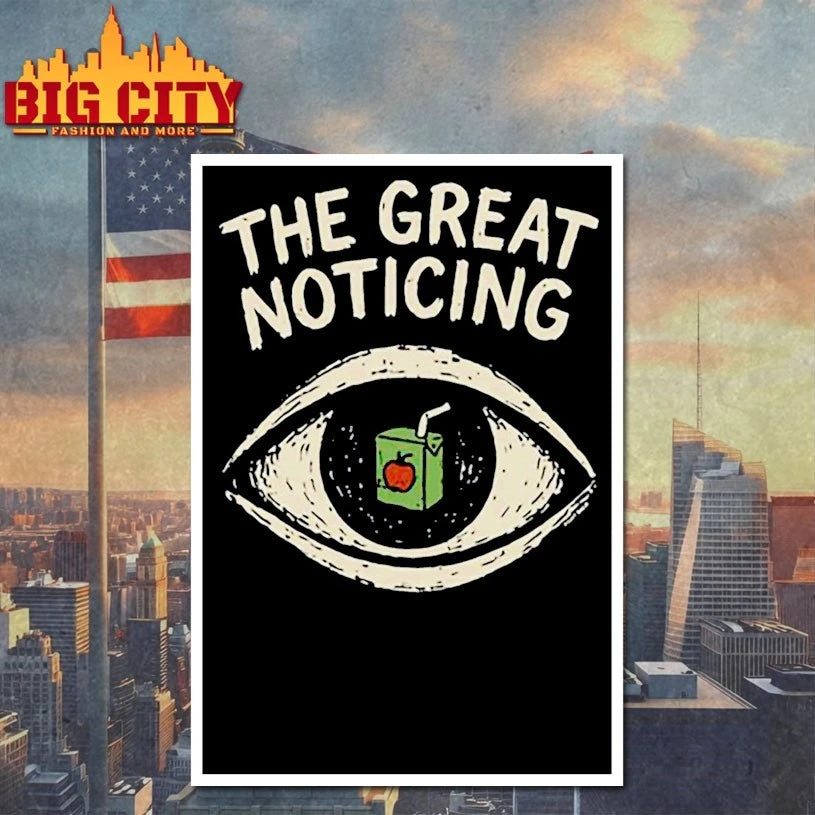 The Great Noticing Juice Eye shirt