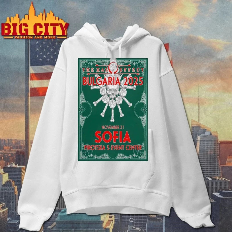 The Halo Effect Nov 21 2025 Pirotska 5 Event Center in Sofia Bulgaria Poster Shirt