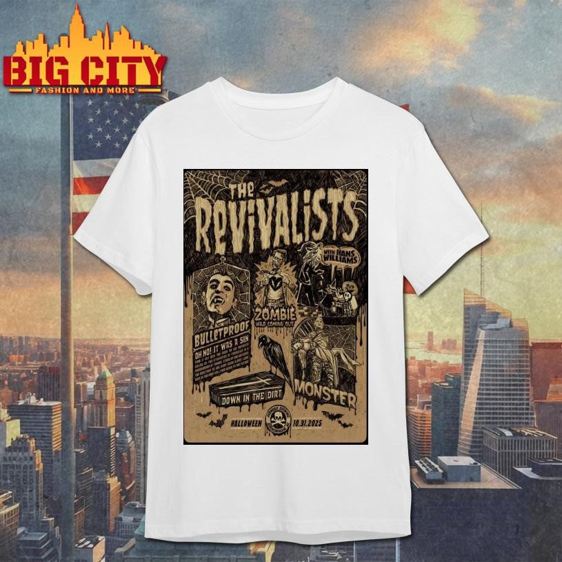 The Revivalists Avondale Brewing Company In Birmingham AL October 31 2025 Poster Shirt