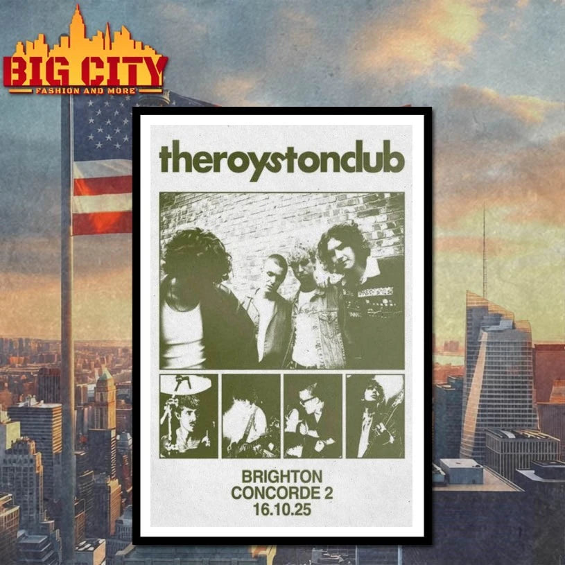 The Royston Club Oct 16, 2025 Concorde 2. Brighton, UK Poster Shirt