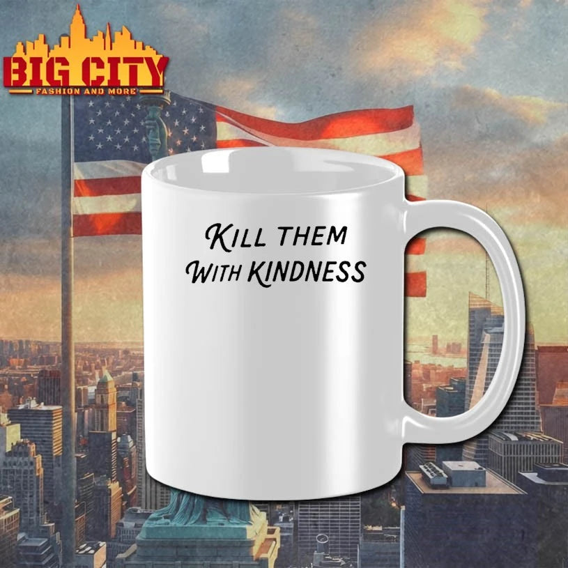 The Tipsy Angel Kill Them With Kindness Shirt