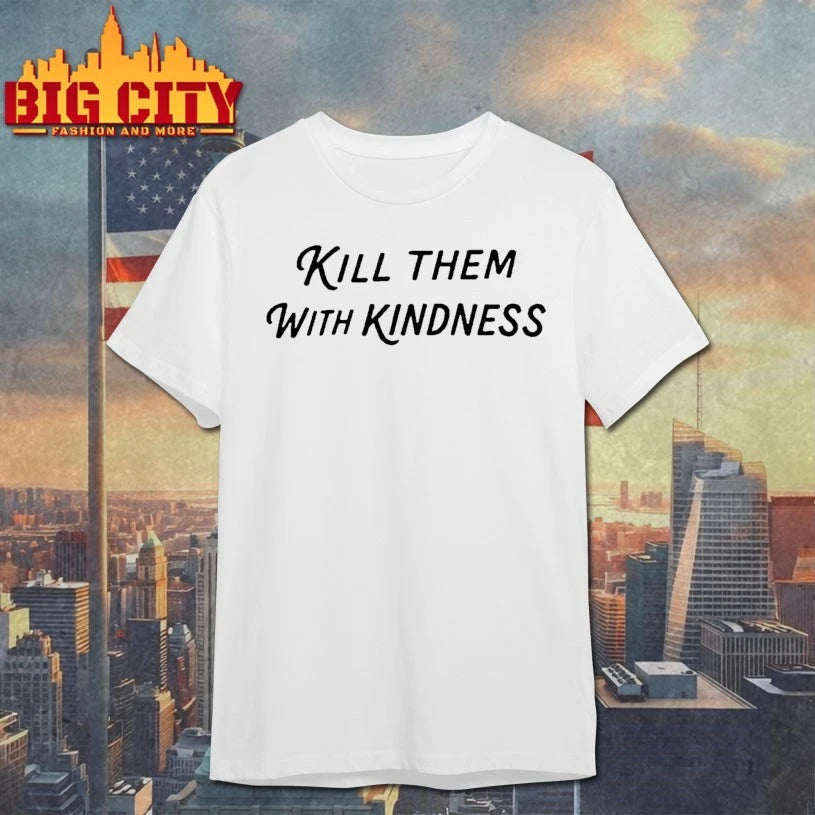 The Tipsy Angel Kill Them With Kindness Shirt