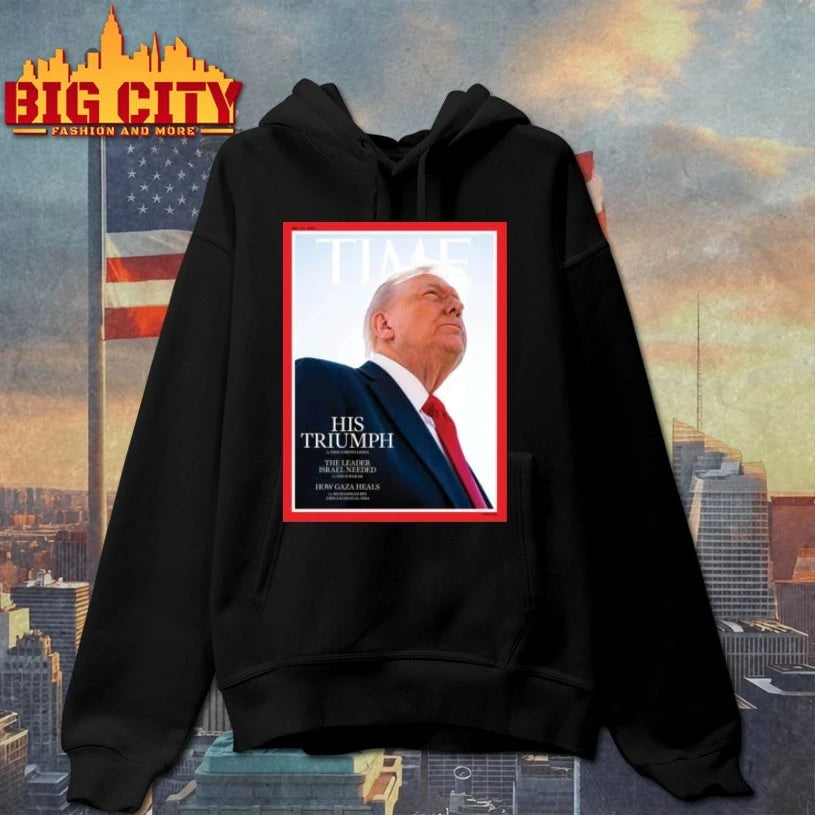 Time Cover His Triumph 2025 Shirt