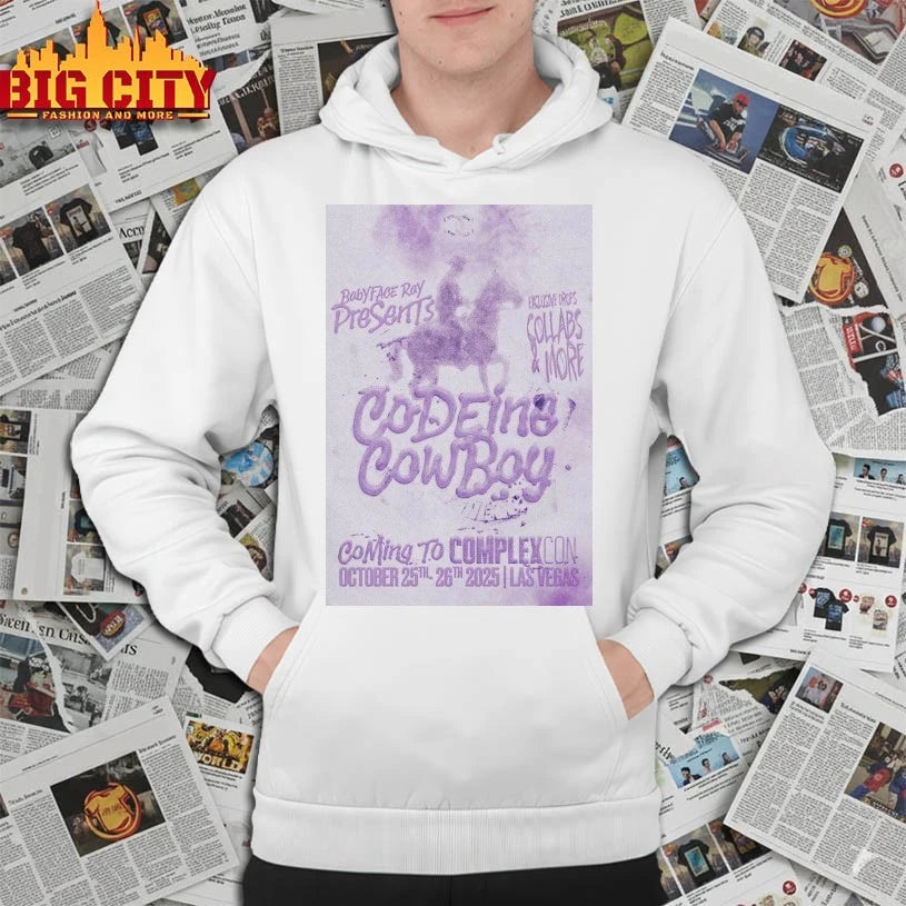 Top Babyface Ray Oct 25 26 2025 ComplexCon Las Vegas Poster Shirts
