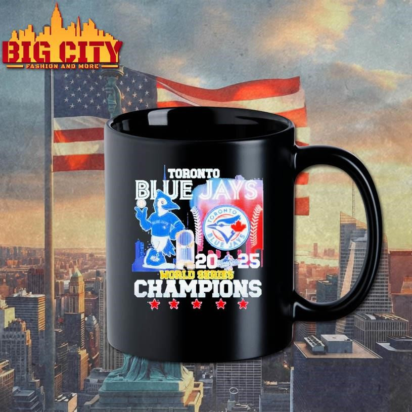 Toronto Blue Jays 2025 World Series Want It All Champions Mascot Shirt