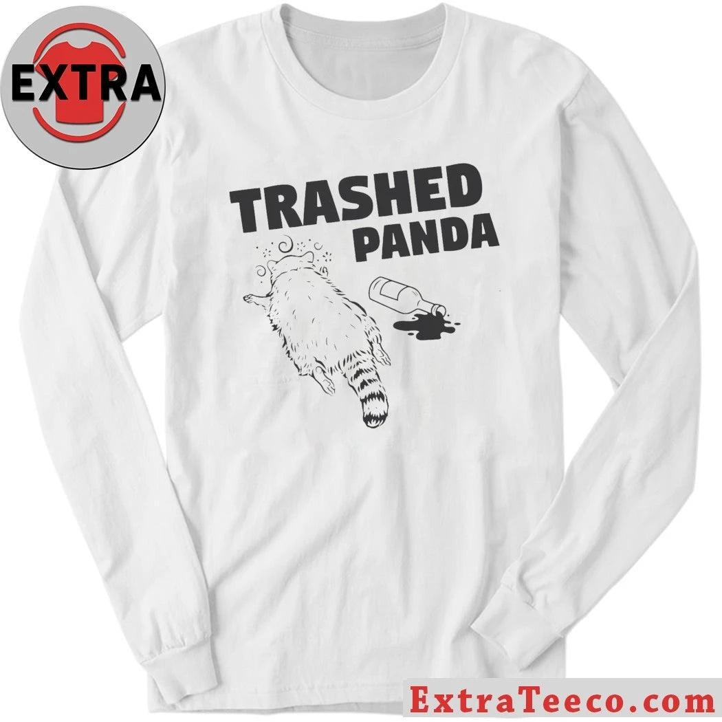 Trashed Panda Drunk Raccoon Shirt