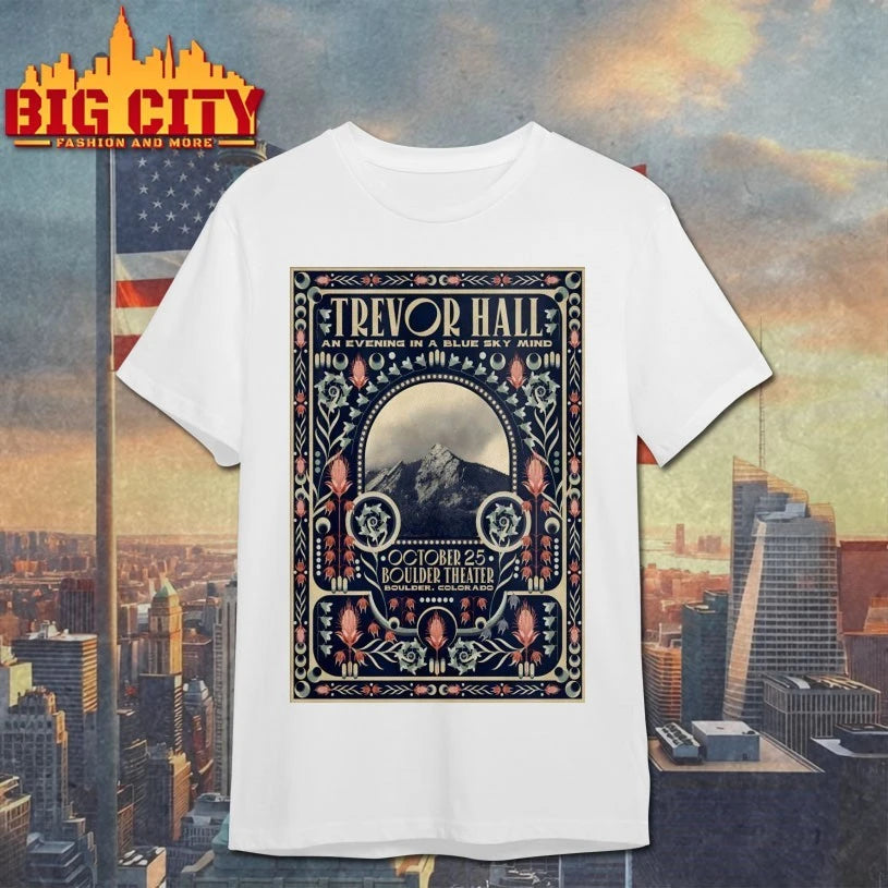 Trevor Hall On Oct 25 2025 In Boulder CO Poster shirt