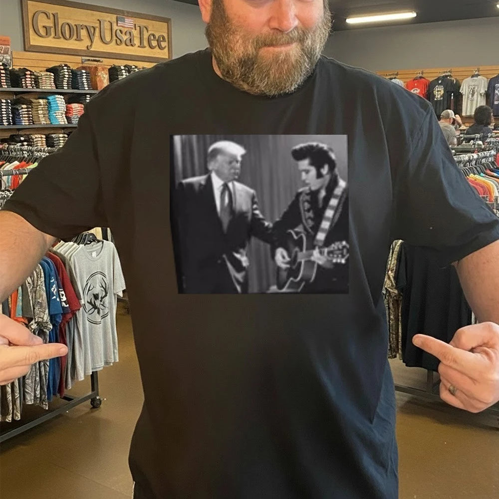 Trump Visiting Graceland Elvis Presley Shirt