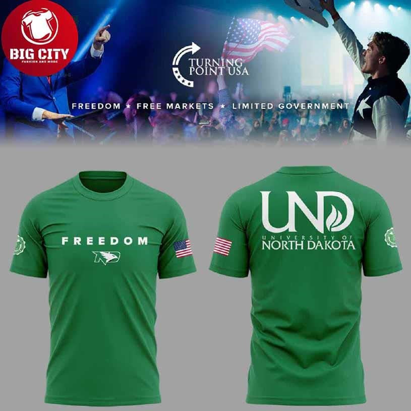 Turning Point Usa University Of North Dakota Shirt