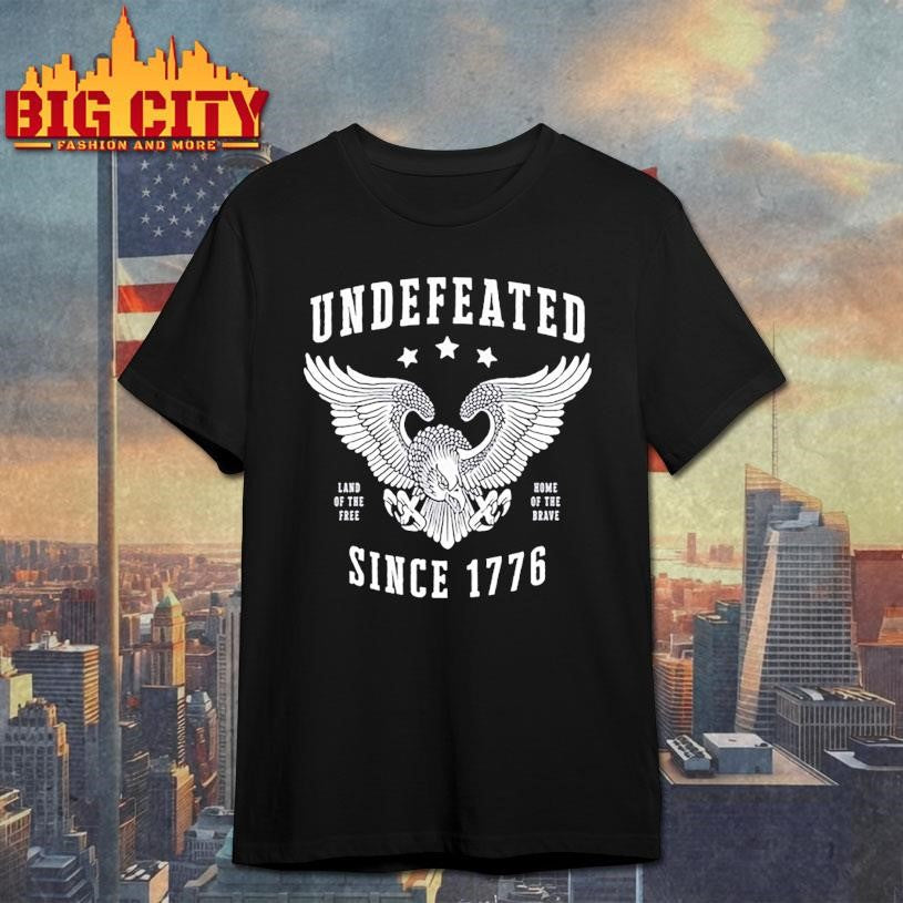 Turning Point Veterans Day Undefeated since 1776 Shirt