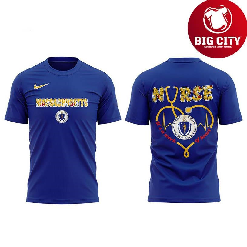 UMass Minutemen Nurses Night Of Appreciation And Love 2025 Two Sided Shirt