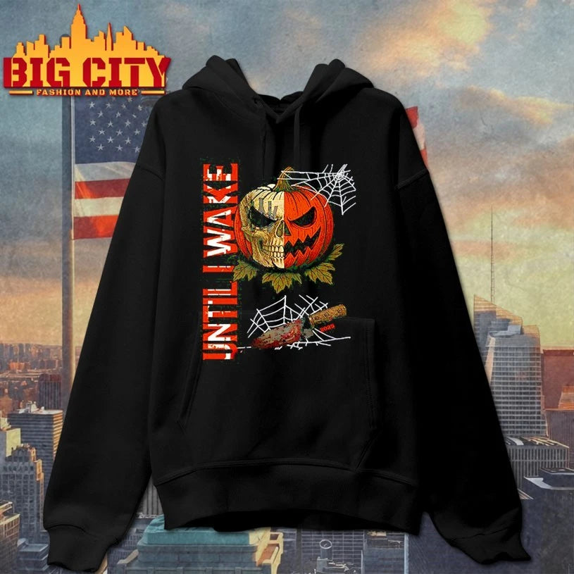 Until I Wake Pumpkin Skull Halloween 2025 Shirt