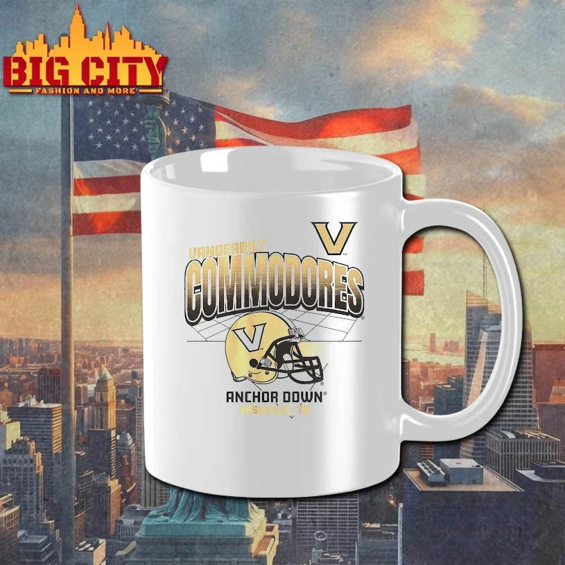 Vanderbilt Commodores Helmet Grid Anchor Down Nashville Tn shirts