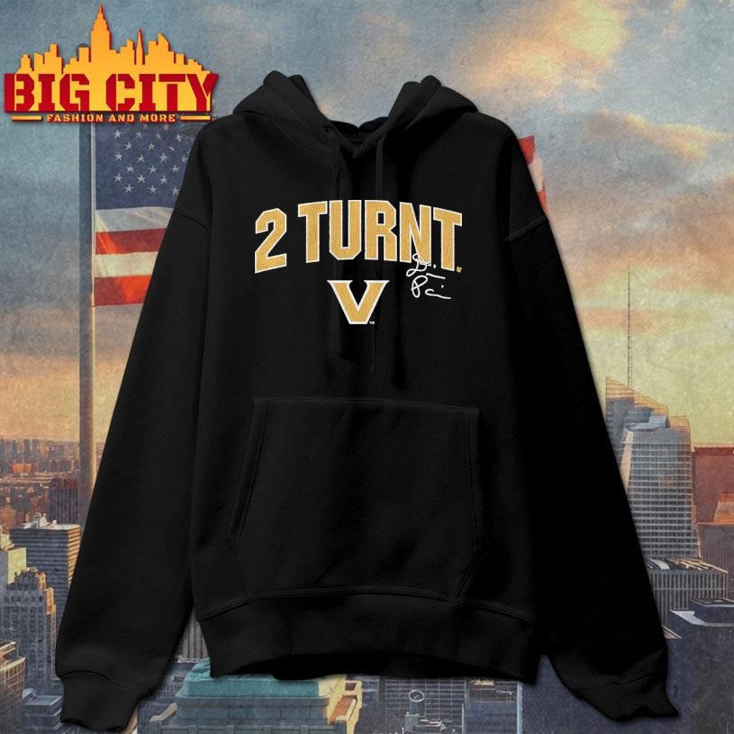 Vanderbilt Diego Pavia 2 Turnt NIL Shirt