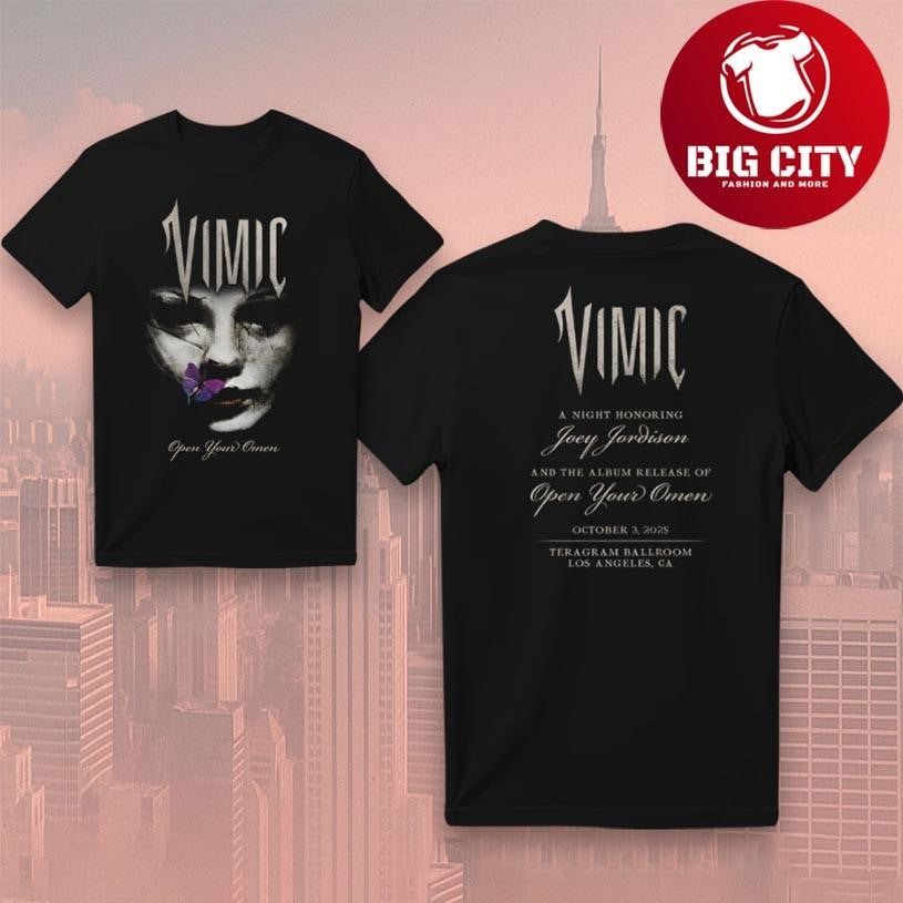 Vimic Los Angeles 2025 New Two Sided Shirt