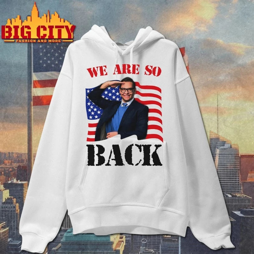 We Are So Back America Flag Shirt