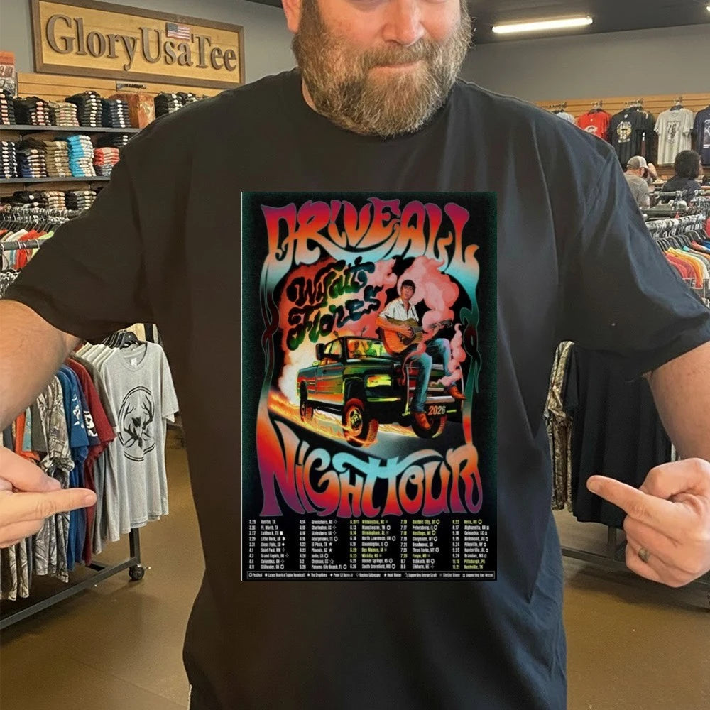 Wyatt Flores Tour 2026 Poster Shirt