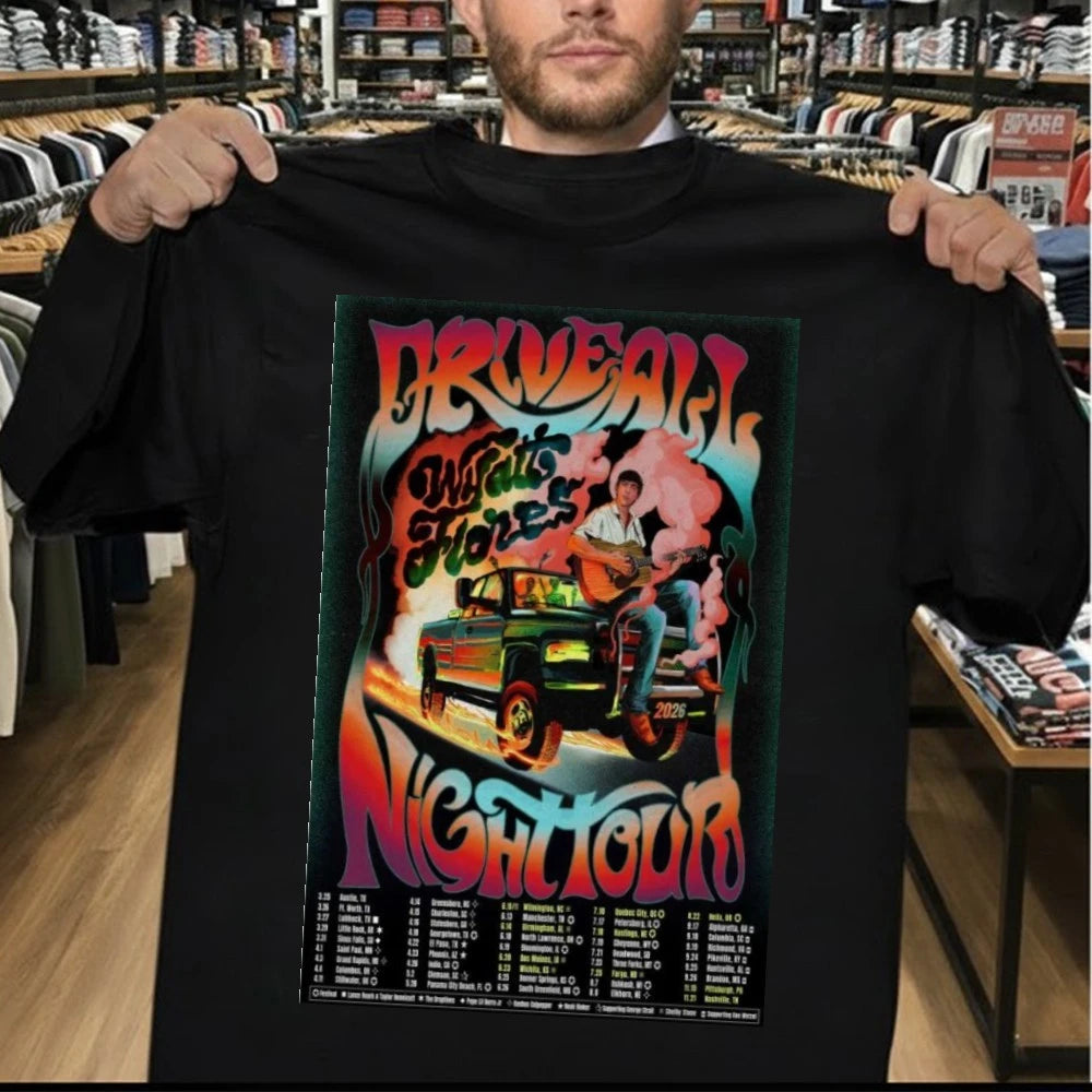 Wyatt Flores Tour 2026 Poster Shirt