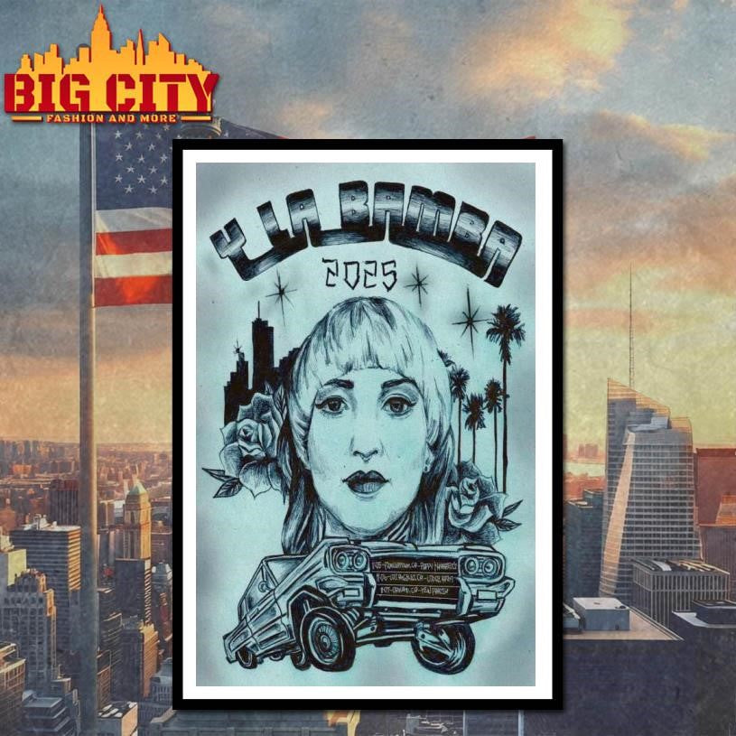 Y La Bamba Tour Nov 2025 Poster Shirt