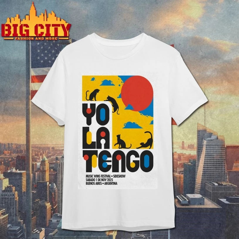 Yo La Tengo Buenos Aires Tour On Nov 1 2025 Poster shirt