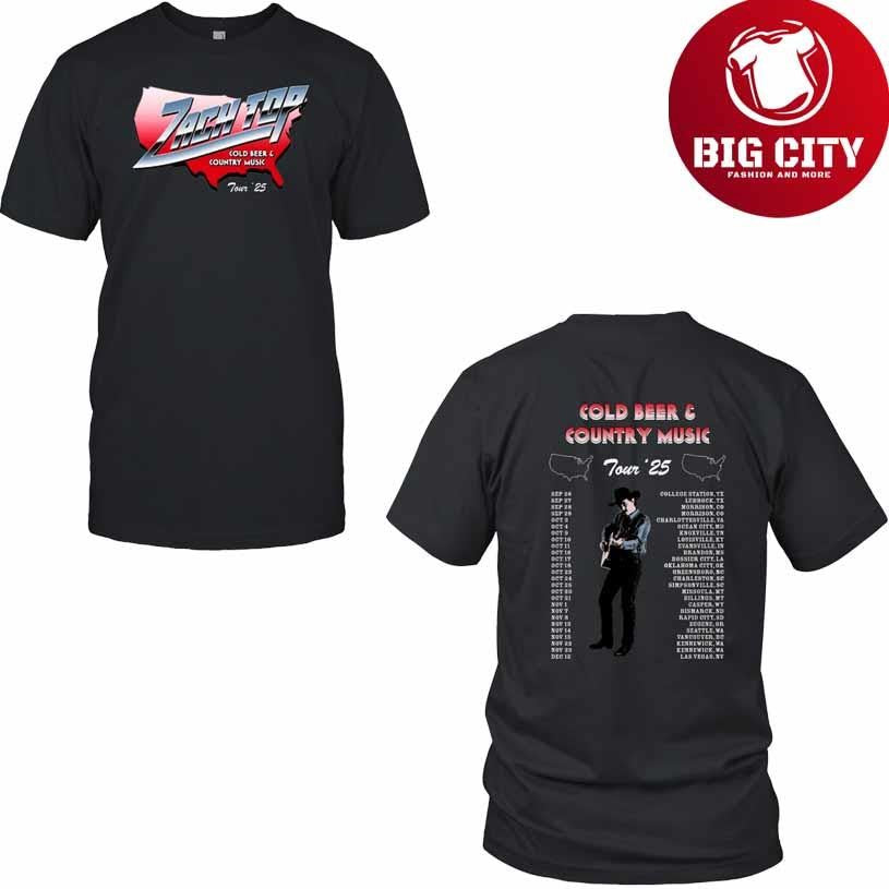 Zach Top USA Tour 2025 Shirt